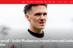 有望出战联赛杯！利物浦门将伍德曼：我会尽力做到最好，享受比赛