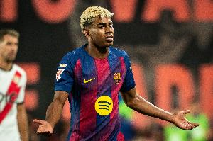 IFFHS年度最佳男足年轻球员候选：亚马尔、居莱尔、埃斯特旺在列