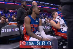 压哨绝平！！康宁汉姆三双助攻！詹金斯极限三分绝平！