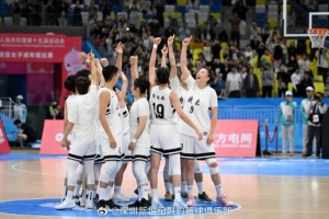 祝贺广东全运女篮勇夺桂冠 南粤铿锵玫瑰再度傲然绽放于全国之巅