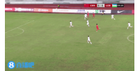 U22国足流畅配合！杨希禁区内倒地，但裁判表示没有点球